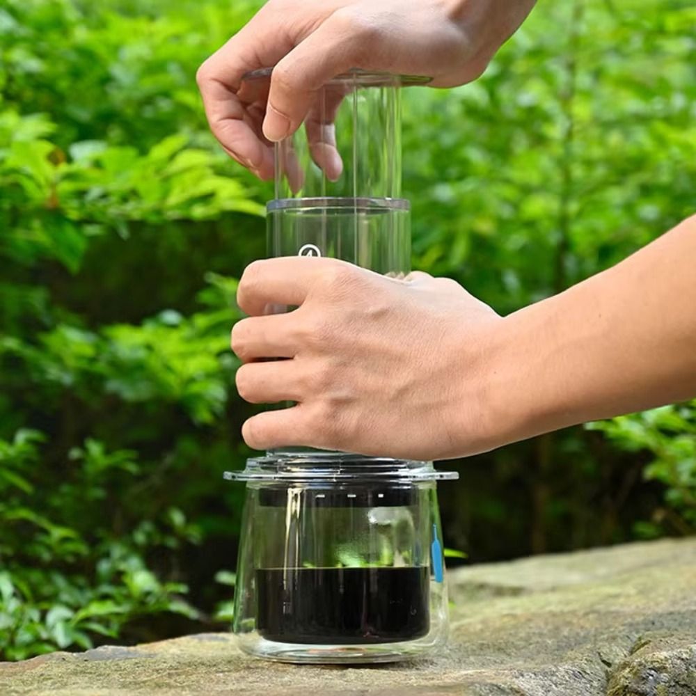 กาต้มกาแฟแบบพกพาสไตล์ฝรั่งเศส  - Coffee Equipment For Camping บทวิจารณ์และราคา