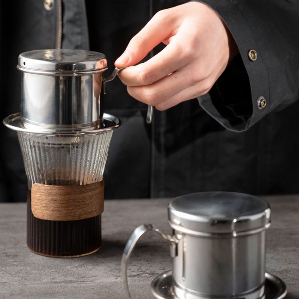 หม้อกรองกาแฟสแตนเลส 304 ทนทาน  - Coffee Equipment Pour Over บทวิจารณ์และราคา