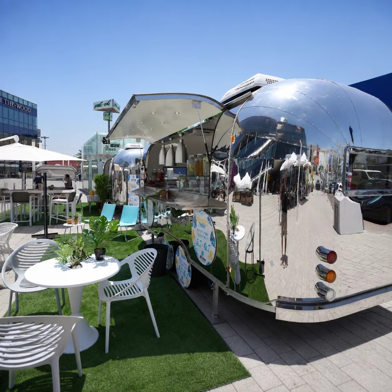 รถขายอาหารเคลื่อนที่, รถพ่วงขา - Coffee Van Equipment บทวิจารณ์และราคา