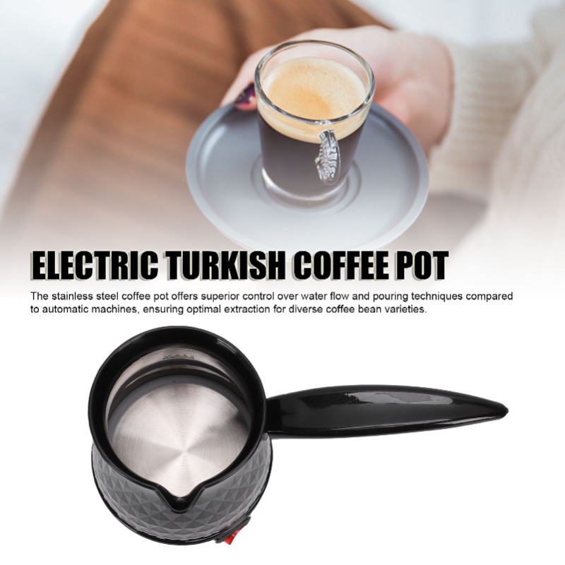 หม้อต้มกาแฟตุรกีไฟฟ้า 110V ขนา - Coffee Equipment For Camping บทวิจารณ์และราคา